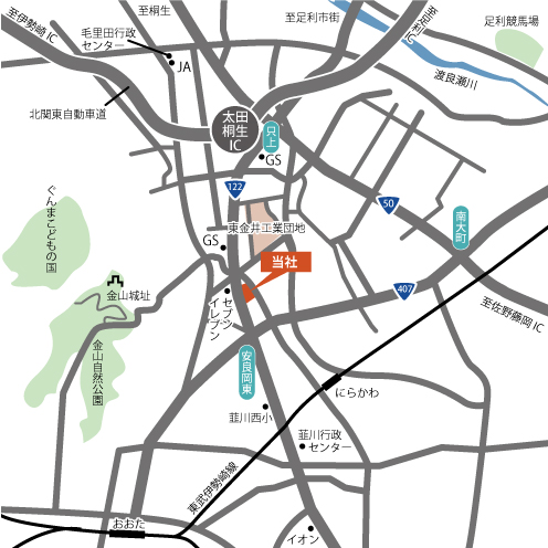 会社案内地図